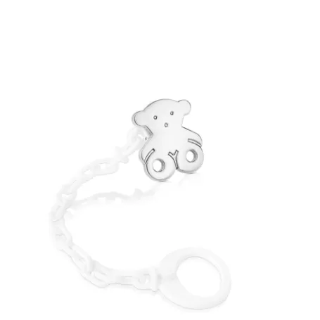 Clearance Attache-tétine Sweet Dolls petit ourson en Argent Bijoux