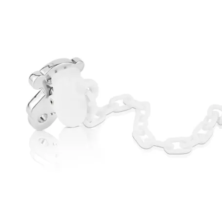 Clearance Attache-tétine Sweet Dolls petit ourson en Argent Bijoux