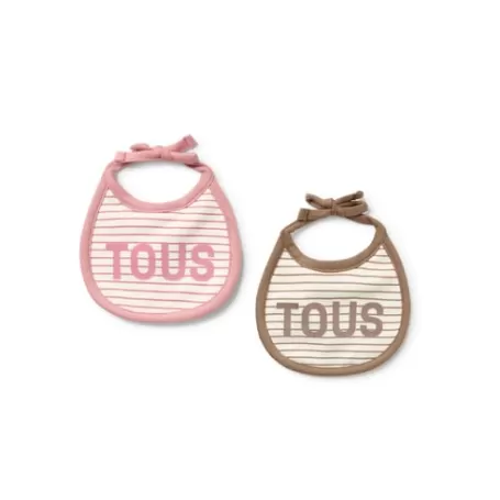 Cheap Baby bib set in Classic pink Bébé