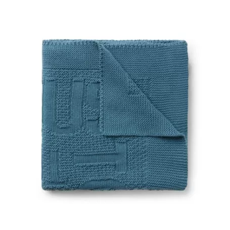 Cheap Baby blanket in Nilo logo blue Accessoires