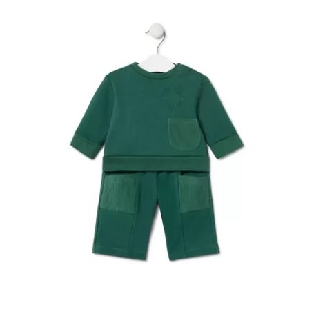 Best Sale Baby outfit in Trend green Bébé