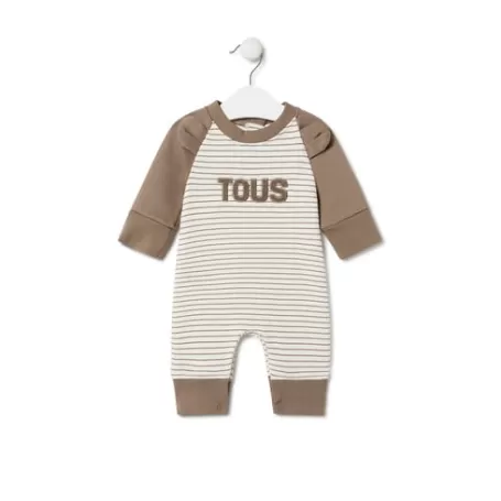 Cheap Baby playsuit in Classic beige Bébé