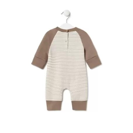 Cheap Baby playsuit in Classic beige Bébé