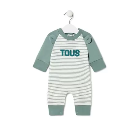 Best Sale Baby playsuit in Classic green Bébé