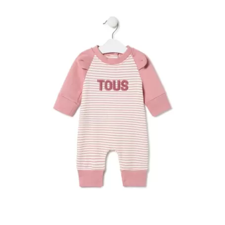 Clearance Baby playsuit in Classic pink Bébé