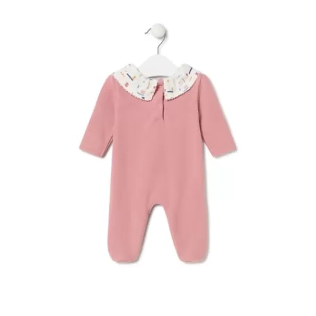 Cheap Baby playsuit in Geome pink Bébé