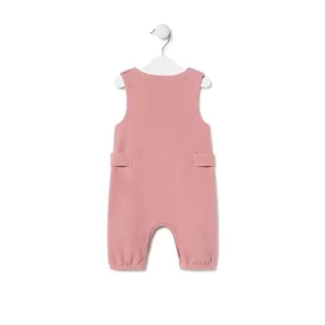 Online Baby playsuit in Geome pink Bébé