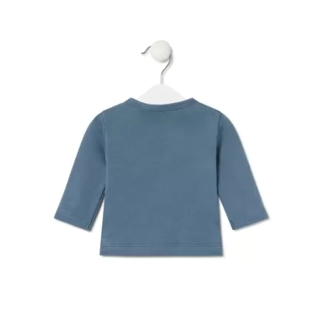 Hot Baby t-shirt in Classic blue Bébé