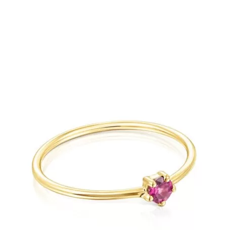 New Bague Cool Joy en avec rhodolite Bagues En Or | Bagues Petits