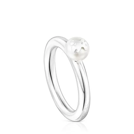 Flash Sale Bague Icon Pearl en Argent et Perle Bagues En Argent | Bagues Petits