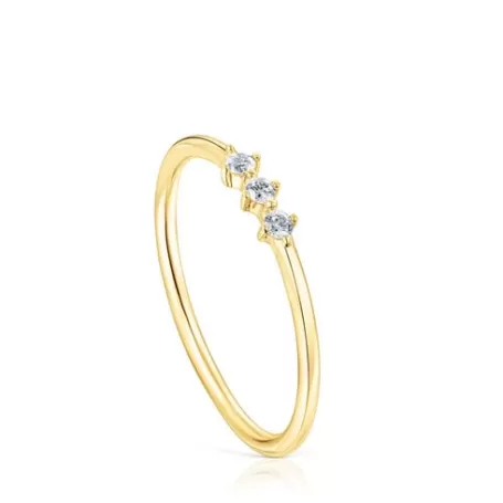 Flash Sale Bague Les Classiques barrette en et diamants Bagues En Or | Bagues Petits