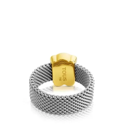 New Bague Mesh en Or Bagues En Or | Bagues Petits