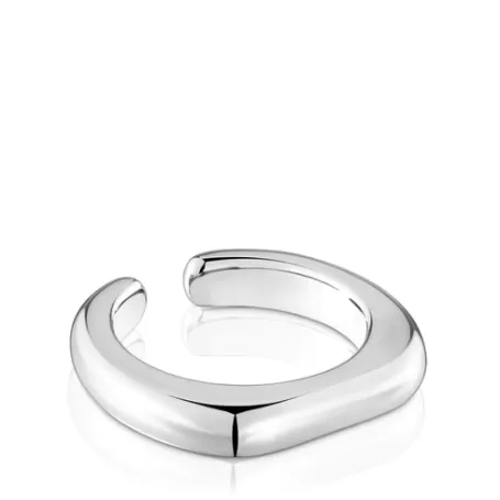 Store Bague ouverte en argent Line Bagues En Argent | Bagues Ouvertes