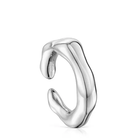 Online Bague ouverte Tabit en Bagues En Argent | Moyens Bagues