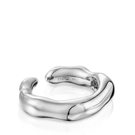 Online Bague ouverte Tabit en Bagues En Argent | Moyens Bagues