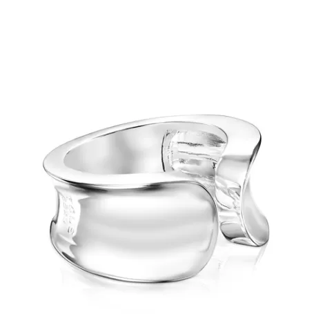 Flash Sale Bague Basics ouverte lisse en Argent Bagues En Argent | Moyens Bagues