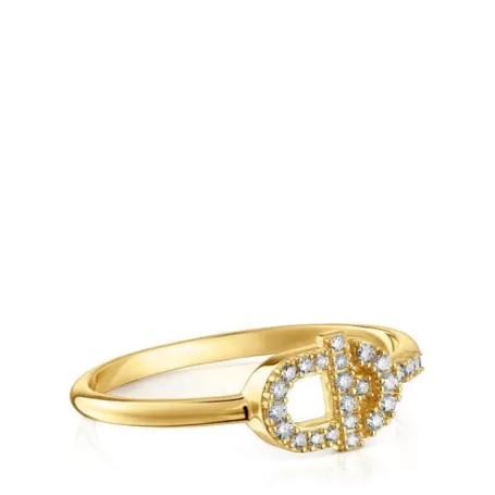 Cheap Bague MANIFESTO en or et diamants Bagues En Or | Bagues Petits