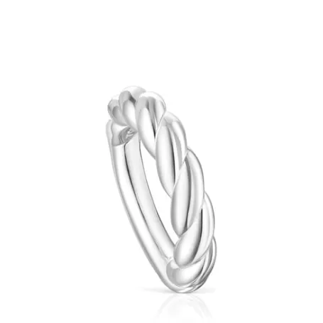 Fashion Bague tressée Twisted Bagues En Argent | Bagues Petits