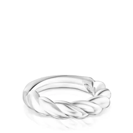 Fashion Bague tressée Twisted Bagues En Argent | Bagues Petits