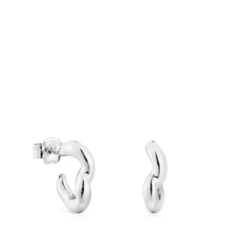 Clearance Boucles d’oreilles anneaux en New Hav Boucles D'oreilles En Argent