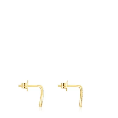 Cheap Boucles d’oreilles Bent en or avec diamants Des Boucles D'oreilles En Or | Boucles D'oreilles Petits