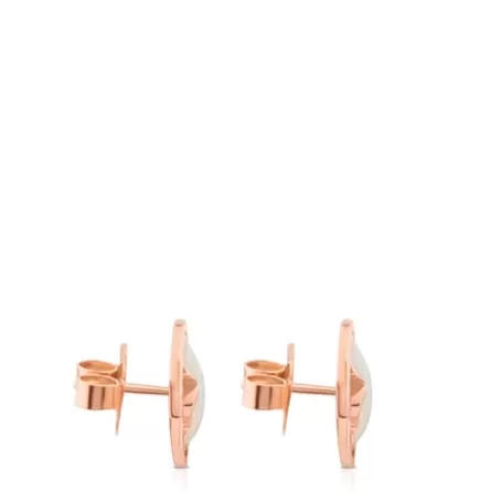 Outlet Boucles d'oreilles Camille en Vermeil avec Nacre. Boucles D'oreilles En Argent | Boucles D'oreilles Petits