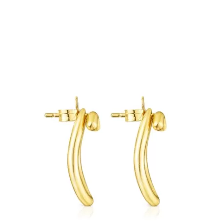 Best Boucles d’oreilles cercle Hav en argent vermeil Boucles D'oreilles En Argent