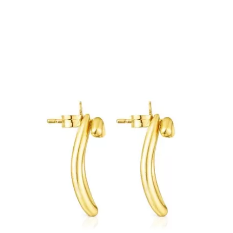 Discount Boucles d’oreilles cercle Hav en argent vermeil Boucles D'oreilles En Argent