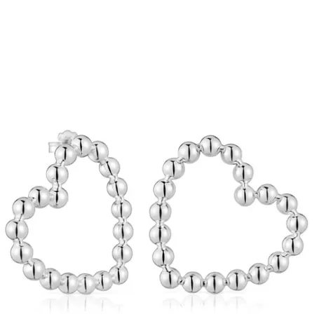 Best Sale Boucles d’oreilles en argent cœur courtes Sugar Party Boucles D'oreilles En Argent