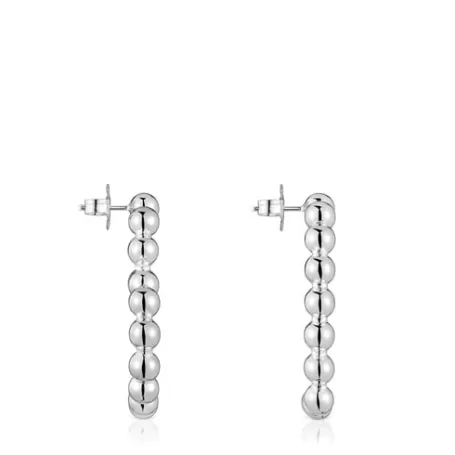 Best Sale Boucles d’oreilles en argent cœur courtes Sugar Party Boucles D'oreilles En Argent