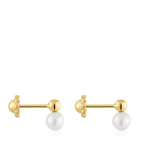 Best Boucles d’oreilles en or et perles de culture Basics Boucles D'oreilles Petits | Boucles D'oreilles Perles
