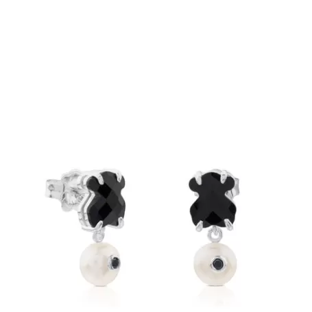 Clearance Boucles d'oreilles Erma en Argent Boucles D'oreilles En Argent | Boucles D'oreilles Perles