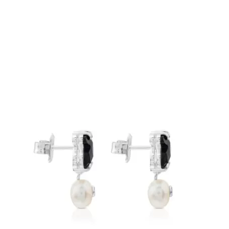 Clearance Boucles d'oreilles Erma en Argent Boucles D'oreilles En Argent | Boucles D'oreilles Perles