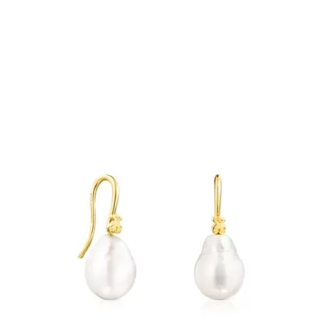 Cheap Boucles d’oreilles Gloss goutte en Argent vermeil et Perle Boucles D'oreilles En Argent | Boucles D'oreilles Perles