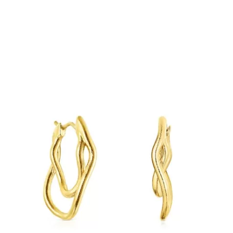 Fashion Boucles d’oreilles Hav en argent vermeil Boucles D'oreilles En Argent | Créoles