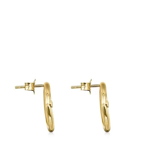 Outlet Boucles d’oreilles Hold en Or Des Boucles D'oreilles En Or