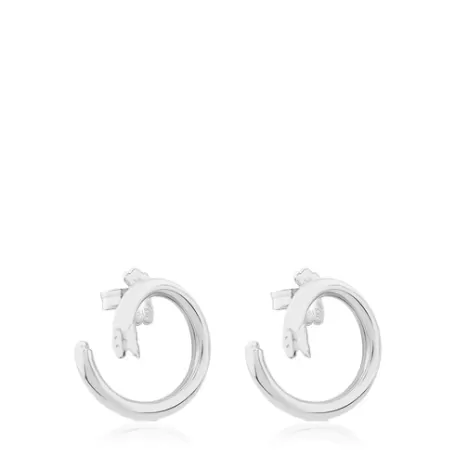 Clearance Boucles d’oreilles Hold moyennes en Boucles D'oreilles En Argent