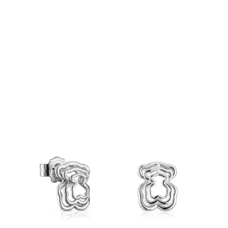 Shop Boucles d’oreilles ourson en Bickie Boucles D'oreilles En Argent | Boucles D'oreilles Petits