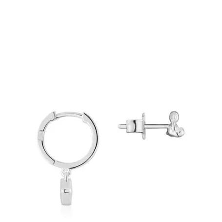 Cheap Boucles d’oreilles ourson en et motif en iolite courtes/longues Basic Colors Boucles D'oreilles En Argent | Créoles