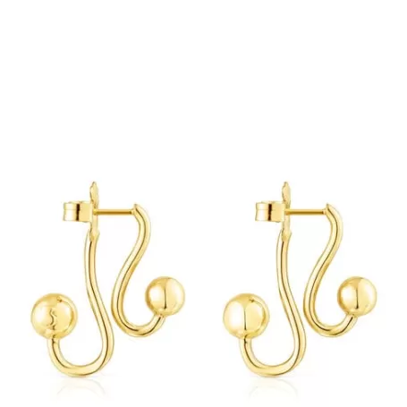 Sale Boucles d’oreilles Plump en argent vermeil Boucles D'oreilles En Argent