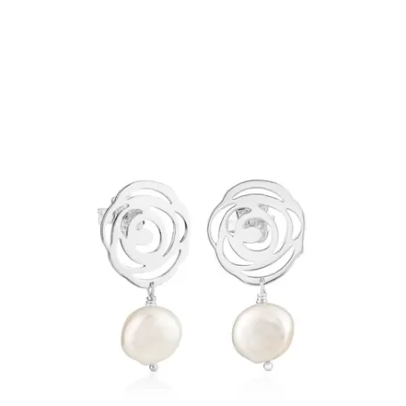 Discount Boucles d'oreilles Rosa d'Abril en Argent Boucles D'oreilles En Argent | Boucles D'oreilles Perles