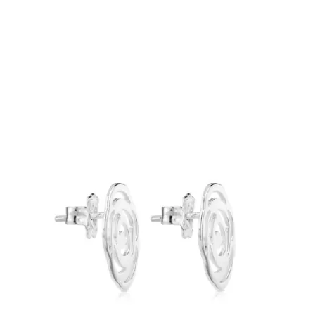 Flash Sale Boucles d'oreilles Rosa d'Abril en Boucles D'oreilles En Argent