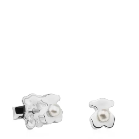 Discount Boucles d’oreilles Super Power en avec Perle Boucles D'oreilles En Argent | Boucles D'oreilles Petits