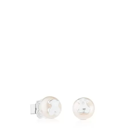 Outlet Boucles d’oreilles Bear en Argent Boucles D'oreilles En Argent | Boucles D'oreilles Petits