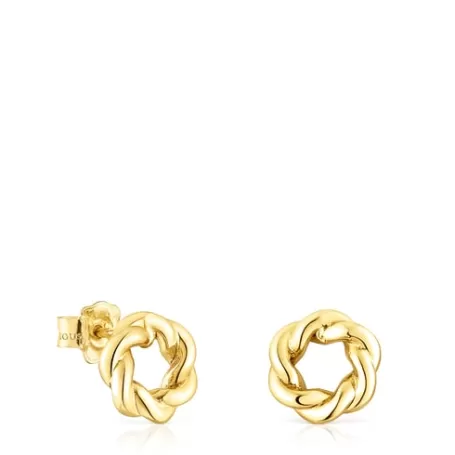 Clearance Boucles d'oreilles Twisted en or Des Boucles D'oreilles En Or | Boucles D'oreilles Petits