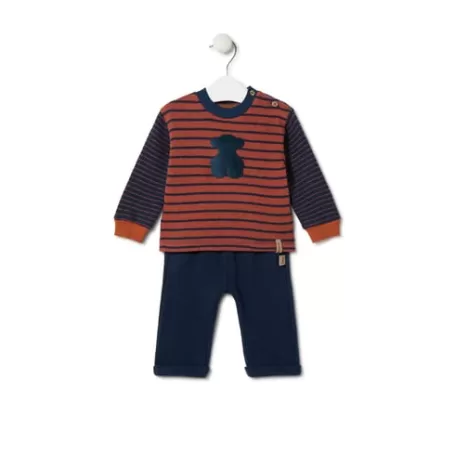 Fashion Boys plain and striped outfit in Black navy blue Enfant Bébé | Enfant