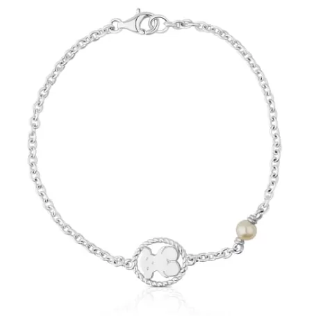 Discount Bracelet Camee en Argent avec Perle Bracelets En Argent | Bracelets En Perles