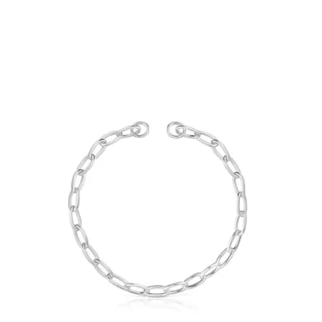 Cheap Bracelet chaîne en Hold Oval Bracelets En Argent | Bracelets Chaîne