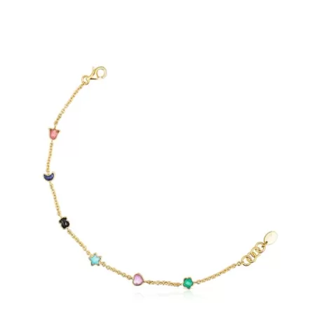 Best Bracelet Glory en Or Vermeil avec Pierres précieuses Bracelets En Argent | Bracelets Chaîne