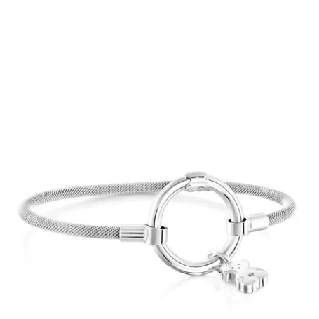 Fashion Bracelet Hold en Argent et Acier Bracelets En Argent | Bracelets Manchette